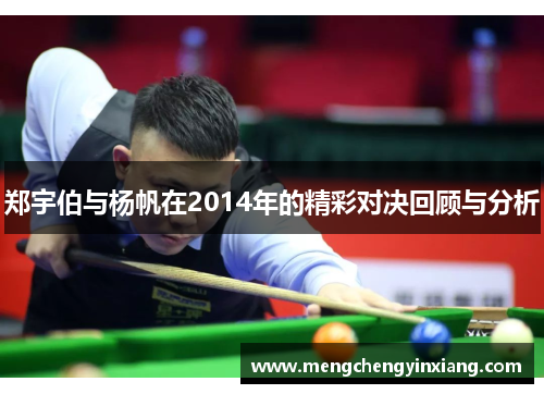 郑宇伯与杨帆在2014年的精彩对决回顾与分析